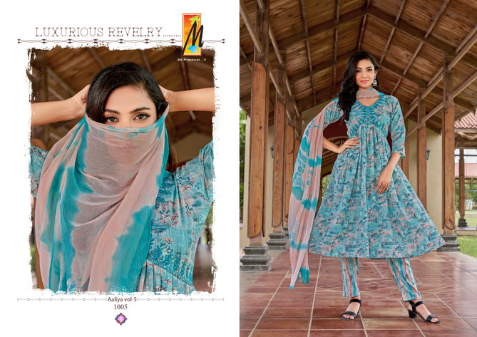 Aaliya Vol 5 By Master Readymade Salwar Suits Catalog
